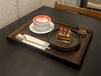 @MUEN COFFEE(ティラミスが絶品でした!)