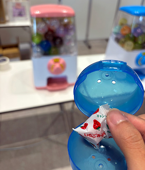 景品の飴の写真